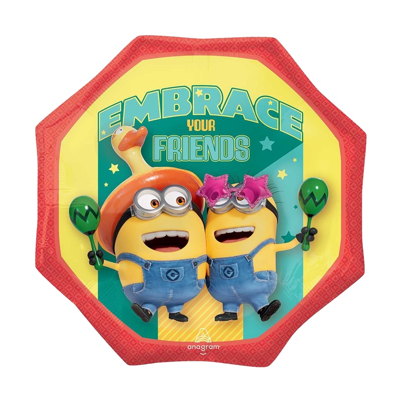 Minions Despicable Me 4 Foil Balloon 22", 1ct