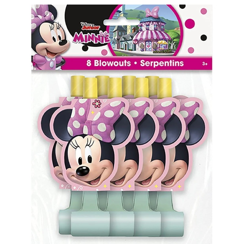 Minnie Mouse Forever Blowouts, 8 ct