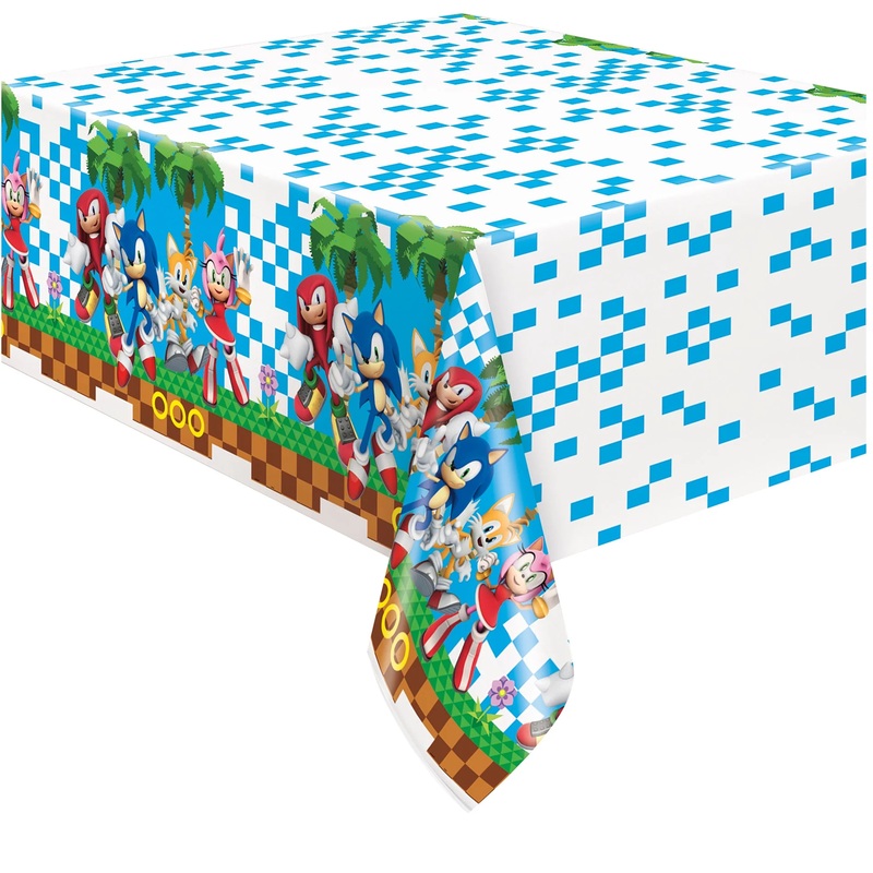 Sonic the Hedgehog Rectangular Plastic Table Cover
