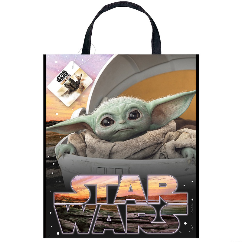 Star Wars The Child Plastic Tote Bag 11" x 13"