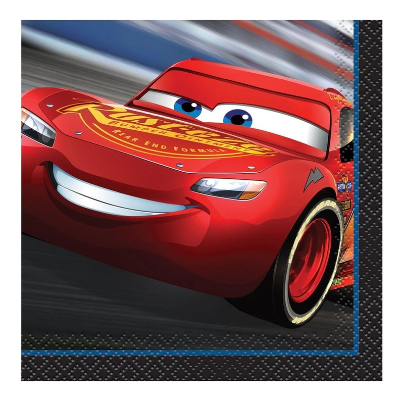 Disney Cars Beverage Napkins, 16 ct
