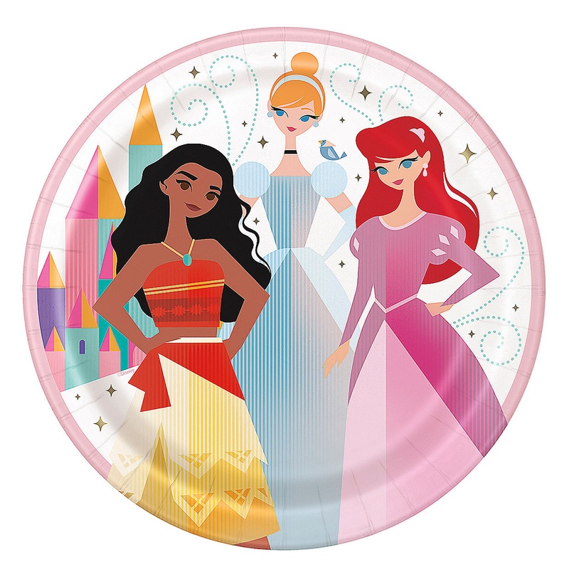 Disney Princess Party Paper Dinner Plates  8 Ct