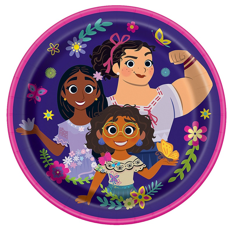 Disneys Encanto Party Paper Dinner Plates 9" - 8 Ct.