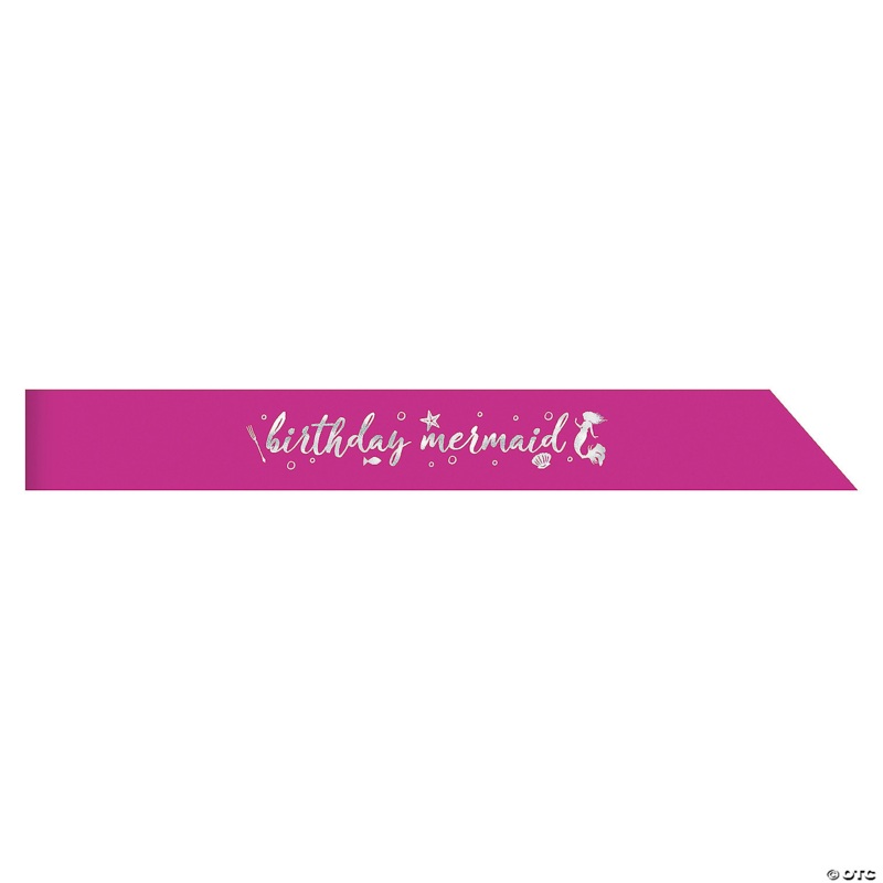 Disneys The Little Mermaid Birthday Sash