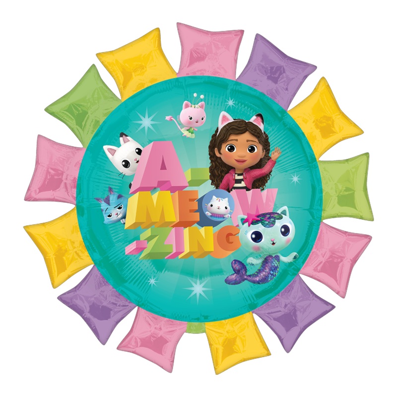 Gabby's Dollhouse Foil Balloon 27"