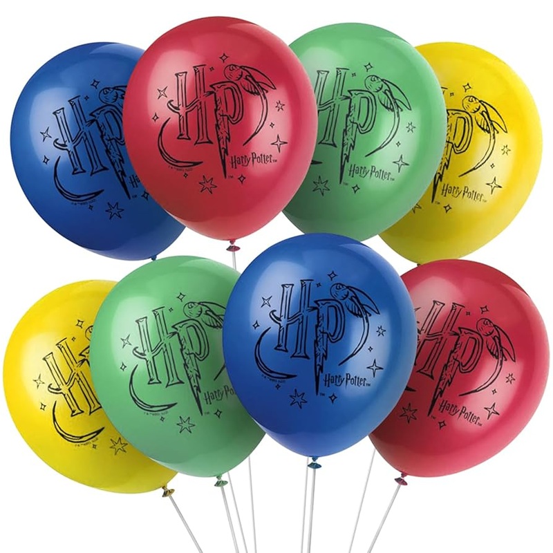 Harry Potter Latex Balloons 12", 8 ct