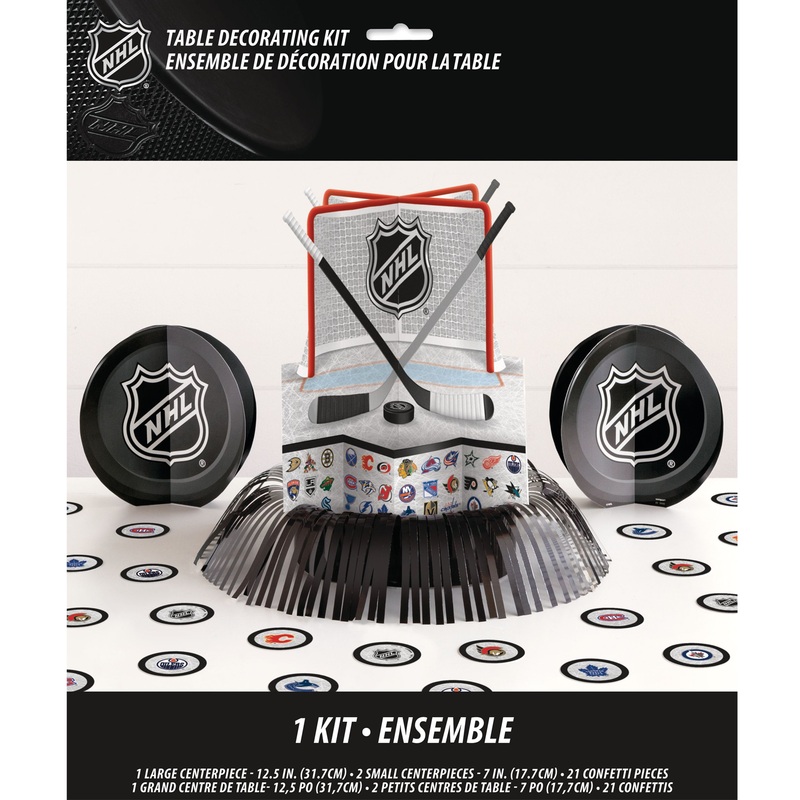Hockey NHL Table Decorating Kit 7 pcs