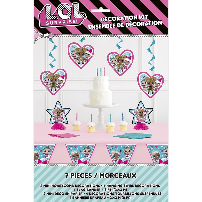 LOL Surprise Decorating Kit, 7 Count