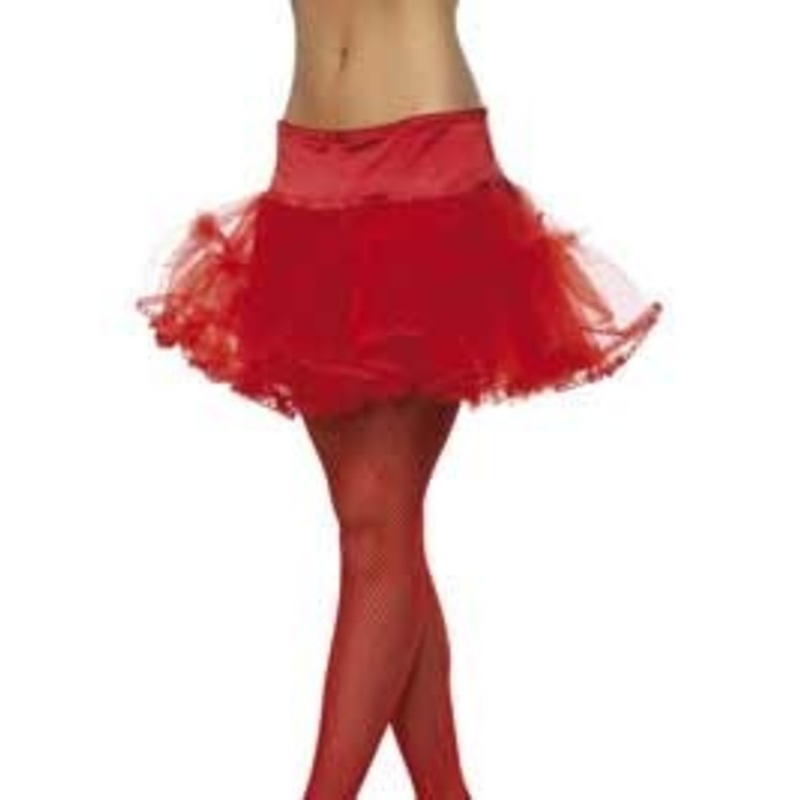 Novelty - Tulle Petticoat, Red