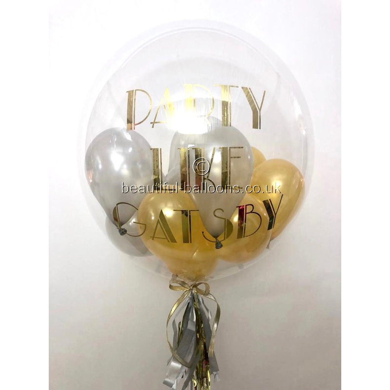 Party Like Gatsby Bubble