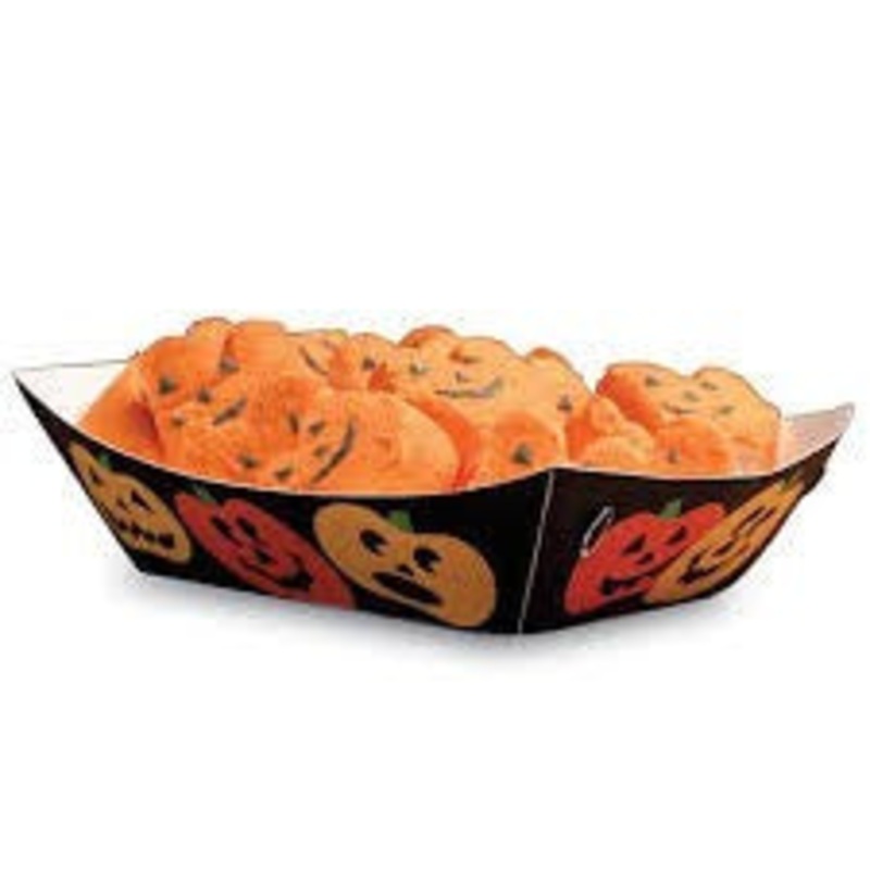 Pumpkin Snack Servers Pk 6