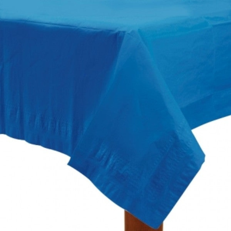 Royal Blue Paper Tablecover
