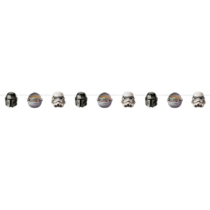 Star Wars Mandalorian Garland Banner 7 ft