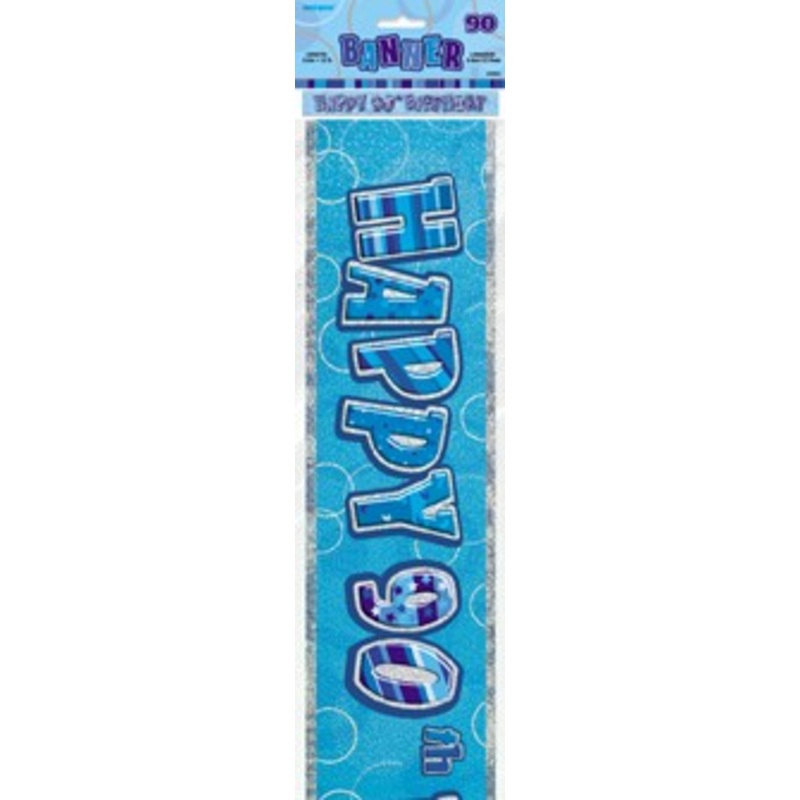 90th Blue Banner