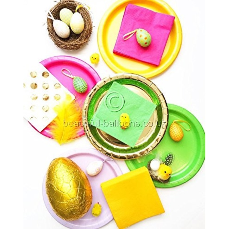 Bright Easter Party Kit - Plates, Napkins & Cups!