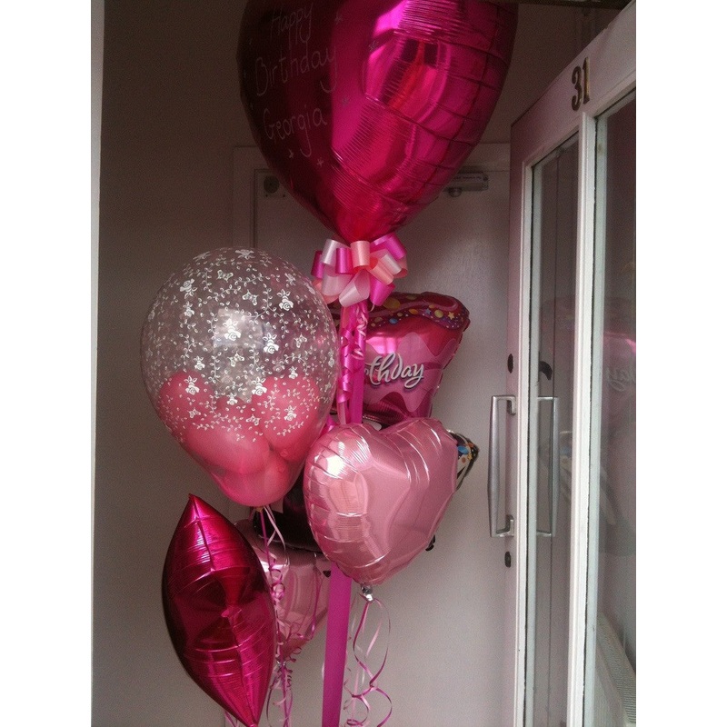 Cluster - Birthday - Large Personalised Floor Cluster - Prices are Approximations