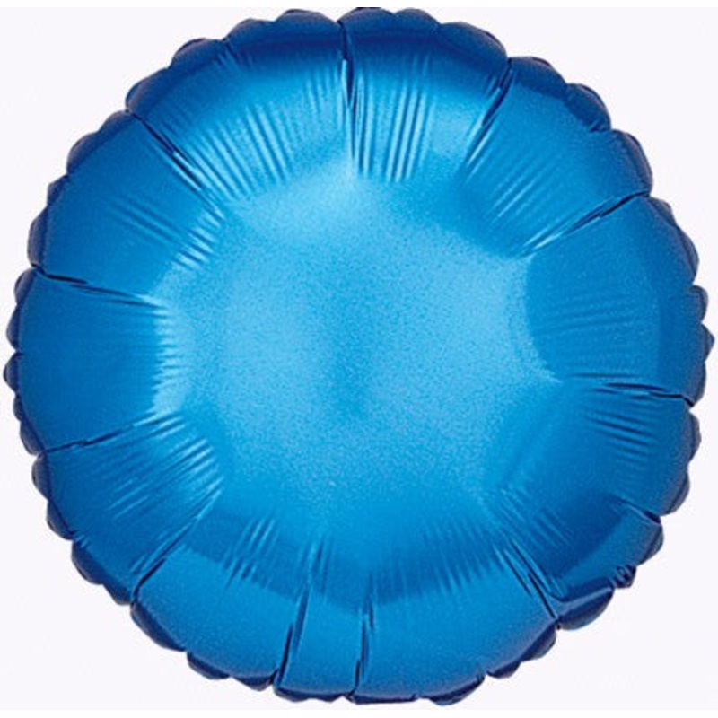 Foil 18" Round in Royal Blue