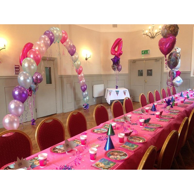 Frozen Themed Balloon Arch