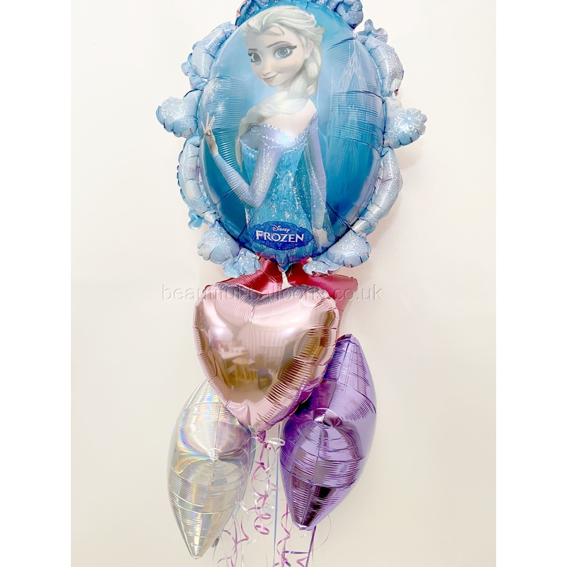 Frozen Themed Balloon Bunch
