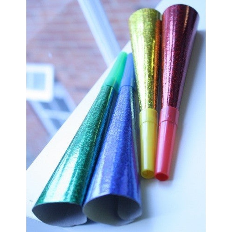 Horns, Sparkly, Party Bag Fillers (pack of 6)