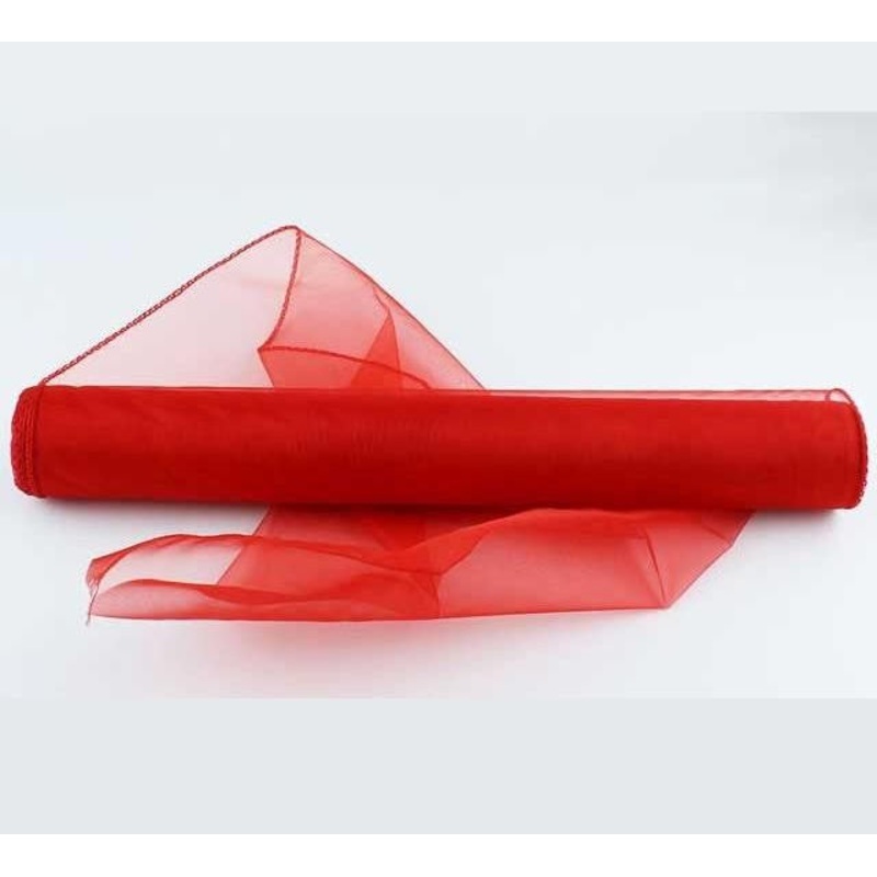 Organza Roll 40cm x 9m Red