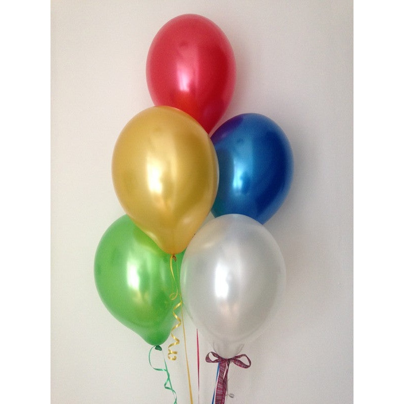 Pearlised Latex Balloons 'Royal Stuart' Tartan - Perfect for Burn's Night!