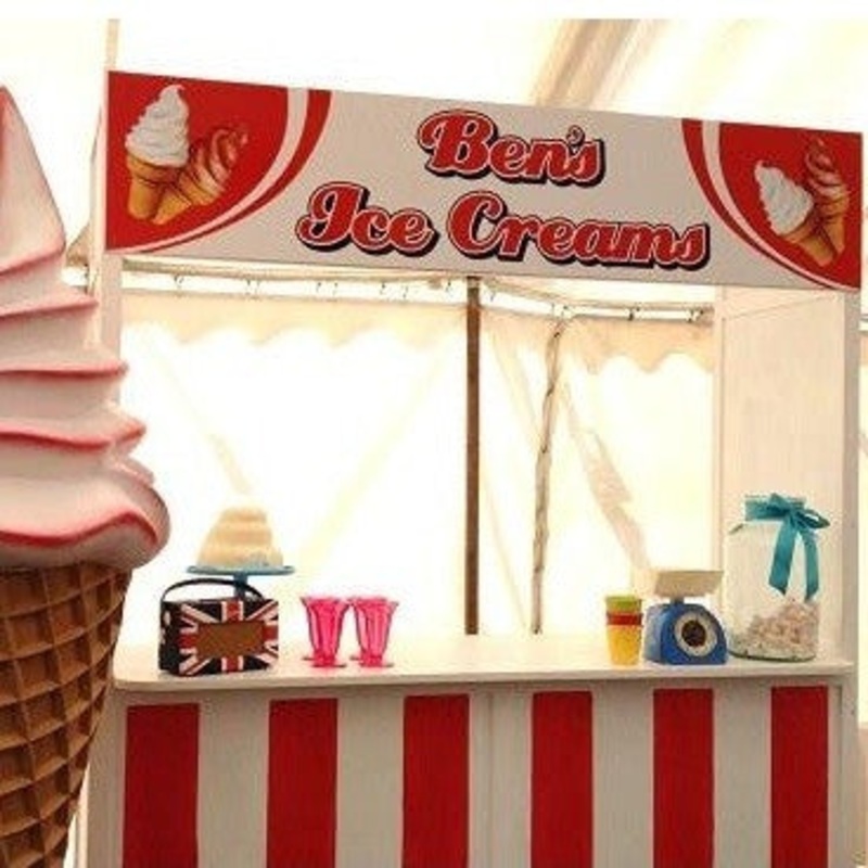 Personalised Ice Cream Booth- Any theme can be made FOR HIRE