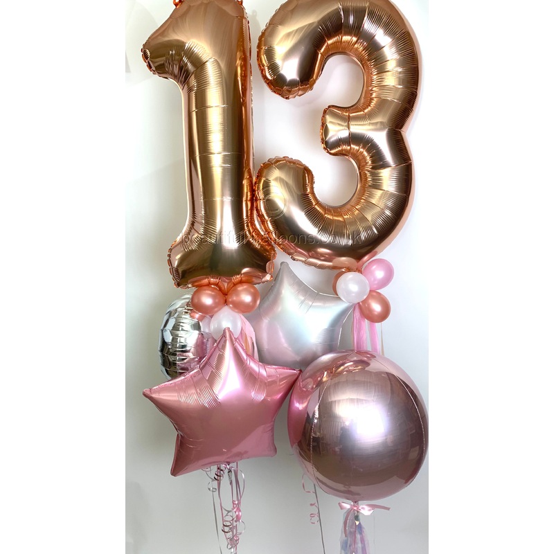 Rose Gold 13 Bunch