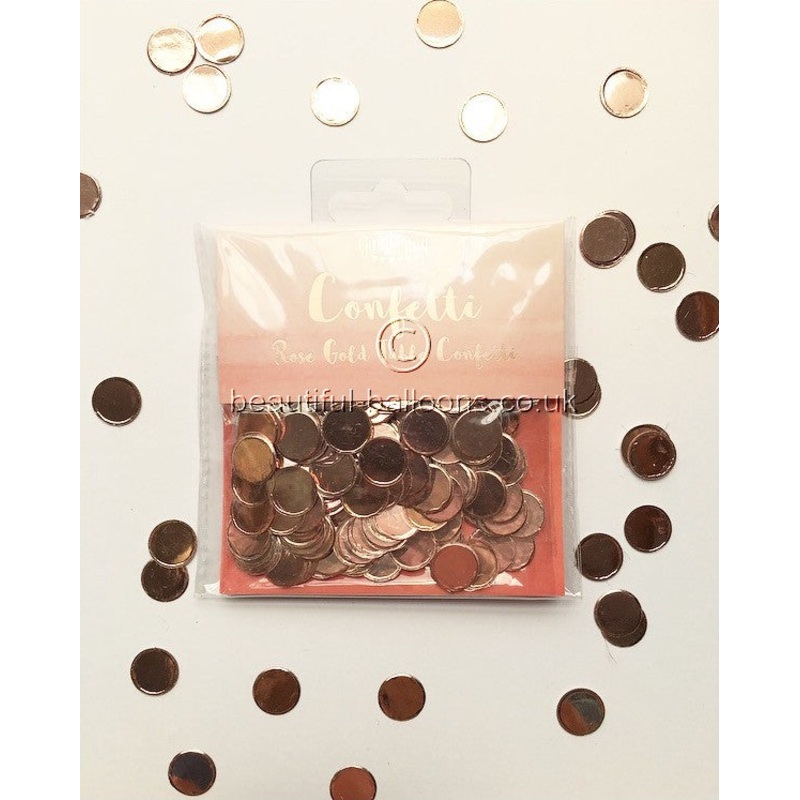 Rose Gold Table Confetti