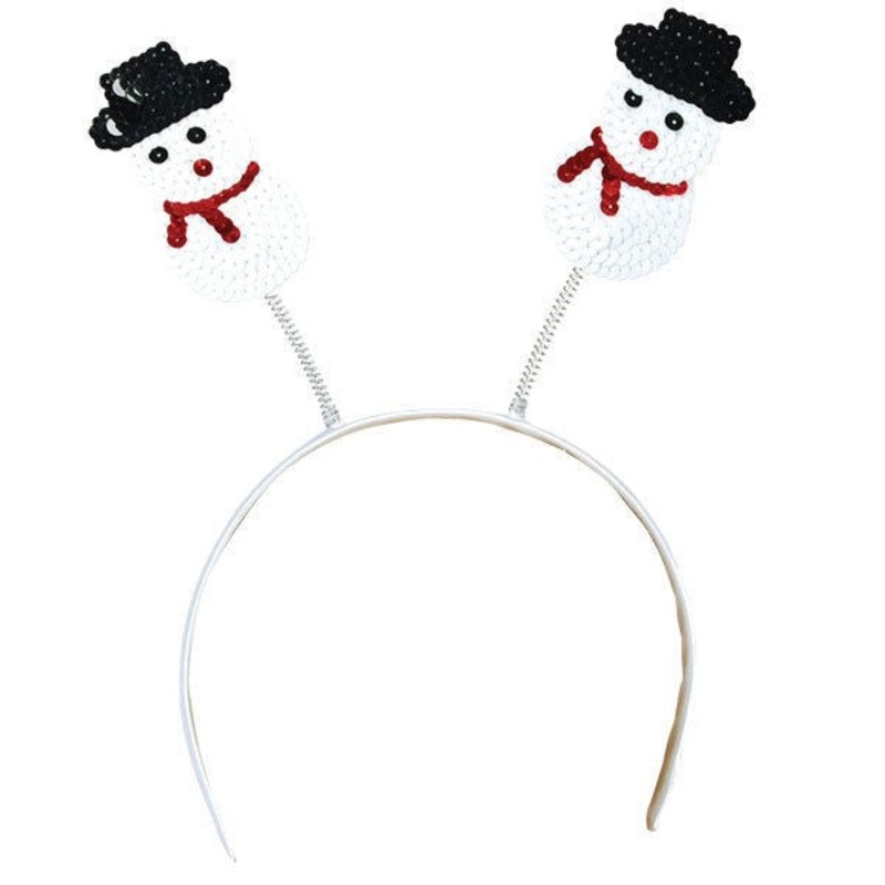Sequin Snowman Bopper