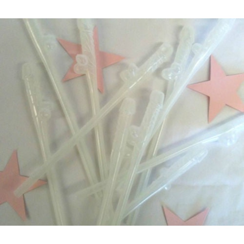 Straws - Willy Straws - Glow in the Dark