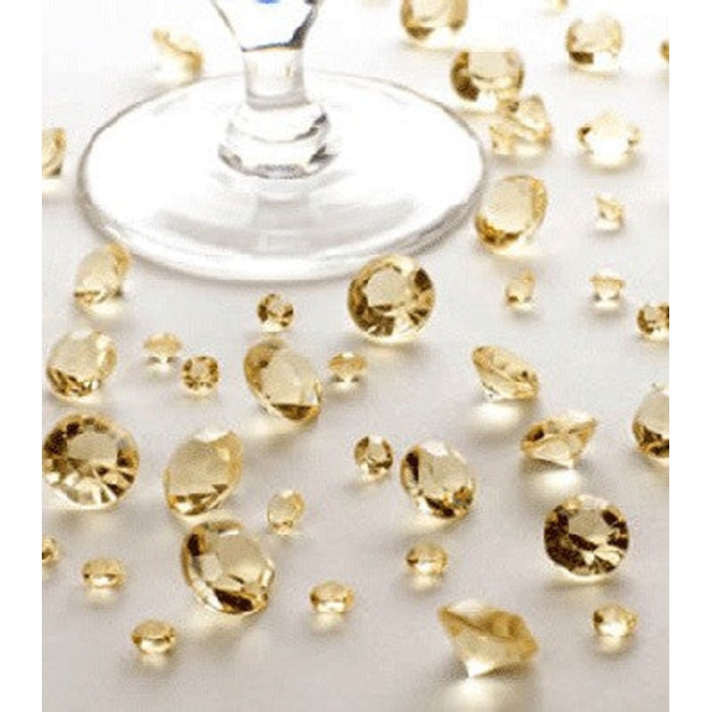 Table Crystals Gold