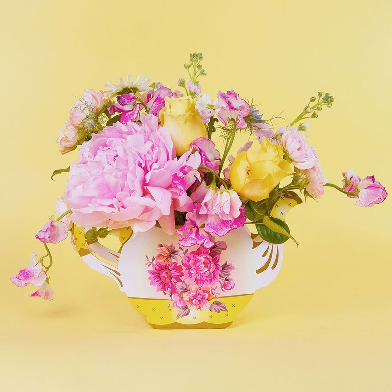 Utterly Scrumptious Teapot Vase