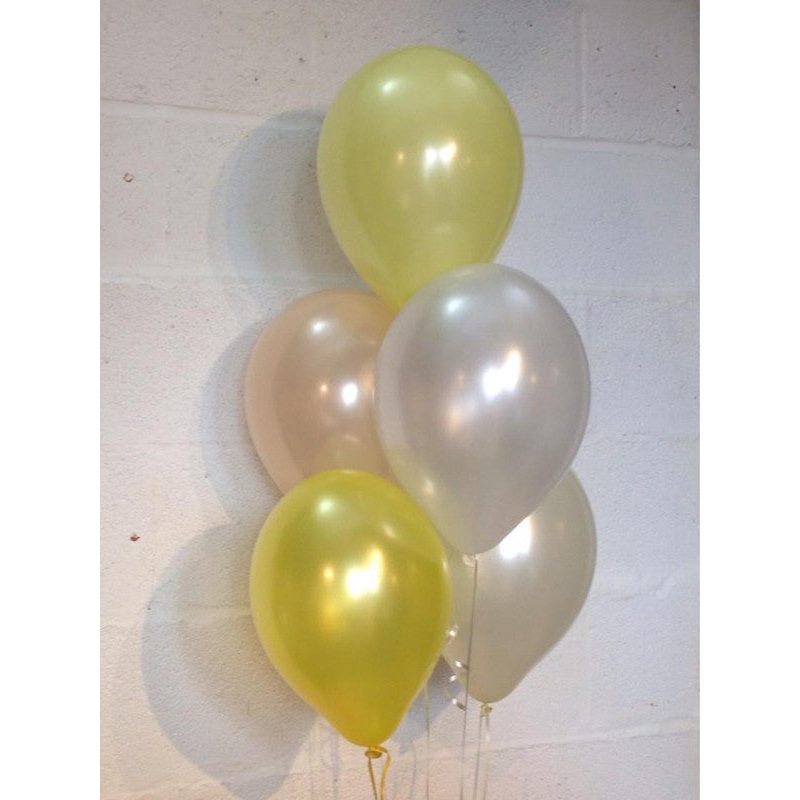 Vintage Easter Range Pearlised Latex Balloons (Helium Quality)