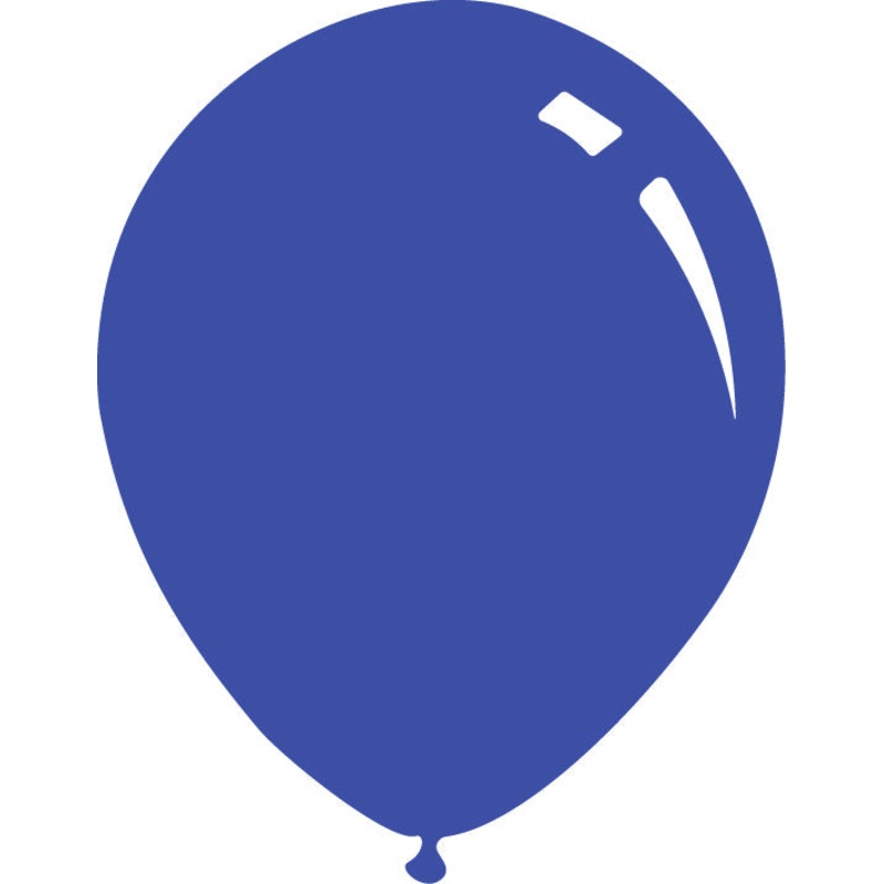 12" Deco Periwinkle Decomex Latex Balloons (100 Per Bag)