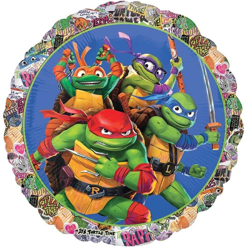 18" Teenage Mutant Ninja Turtle Foil Balloon