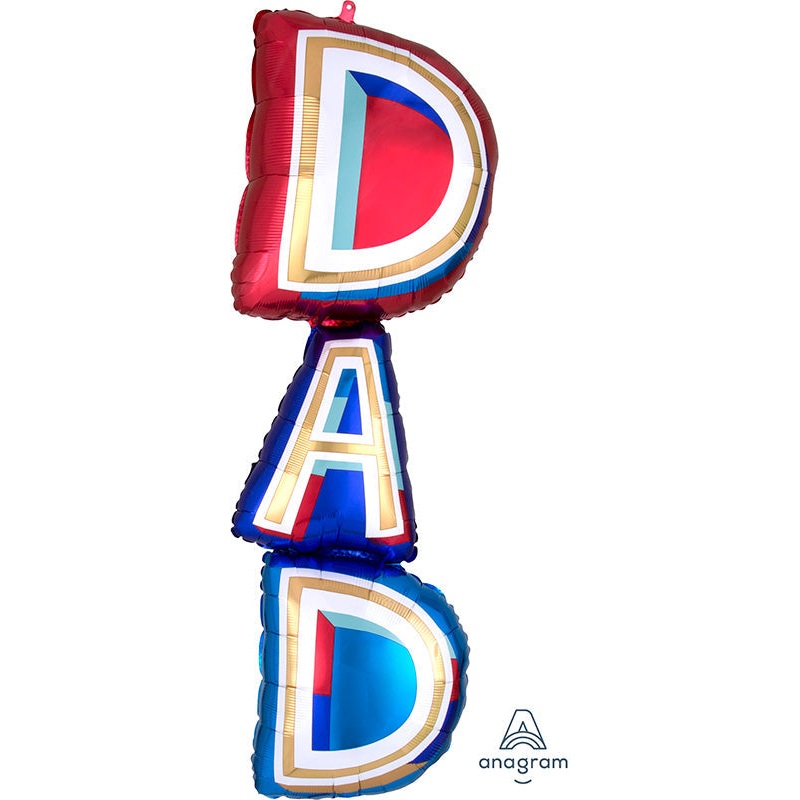 39" DAD SuperShape Foil Balloon