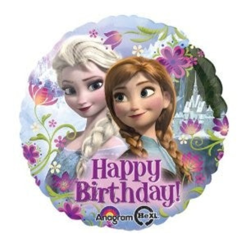 Amazing Frozen Happy Birthday Foil Balloon!