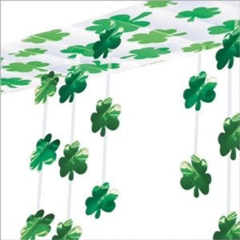 Foil Shamrock Clover Ceiling Decoration