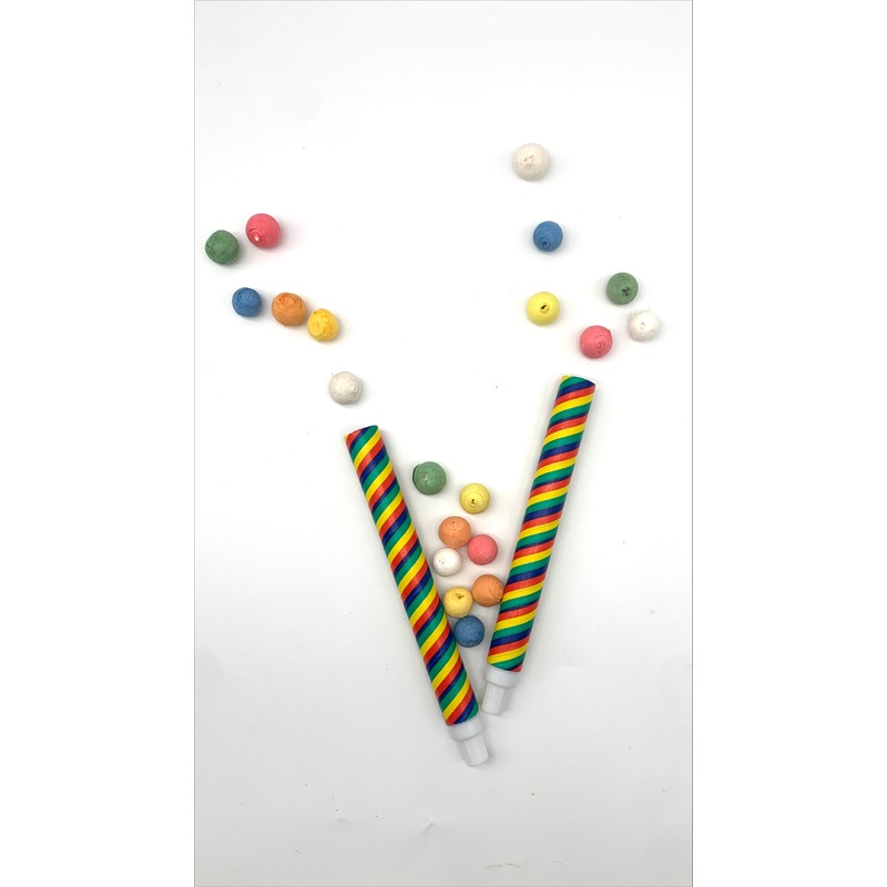 Pea Shooter and Paper Balls