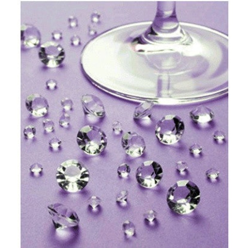 Table Crystals Clear