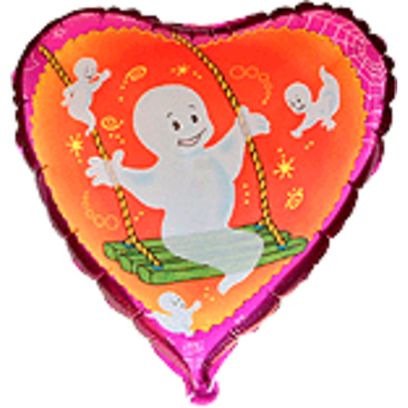18" Swing Ghost Mylar Balloon