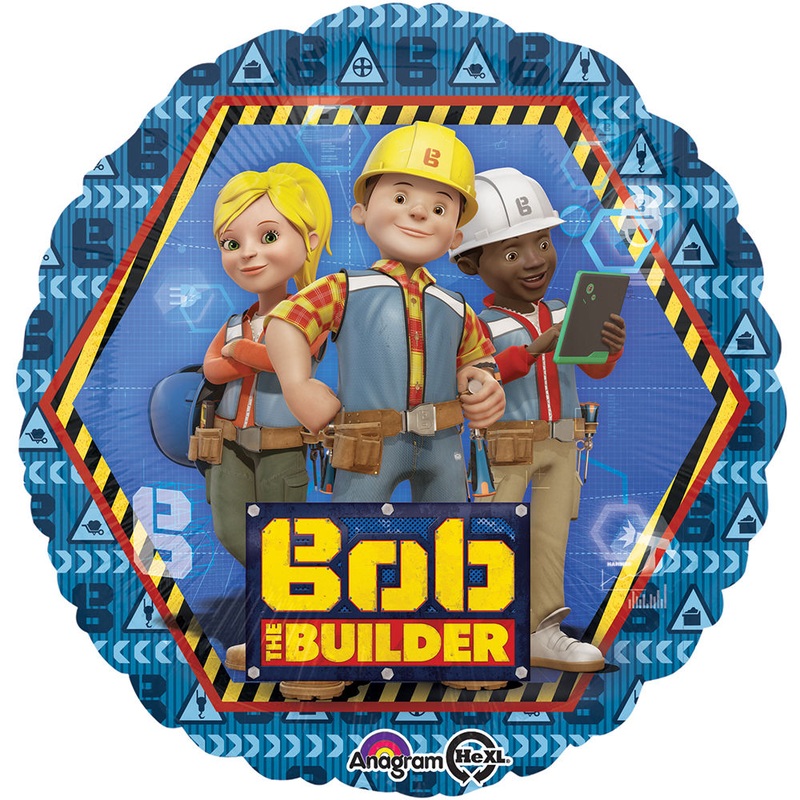 18" Bob the Builder Foil Balloon