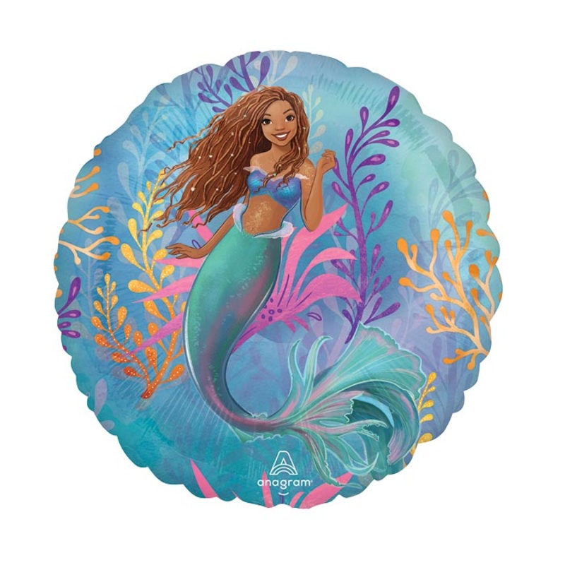 21" Little Mermaid Live Active Foil Balloon