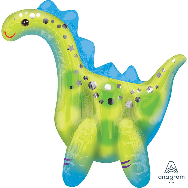 23" Airfill Only Stegosaurus Multi-Balloon Foil Balloon