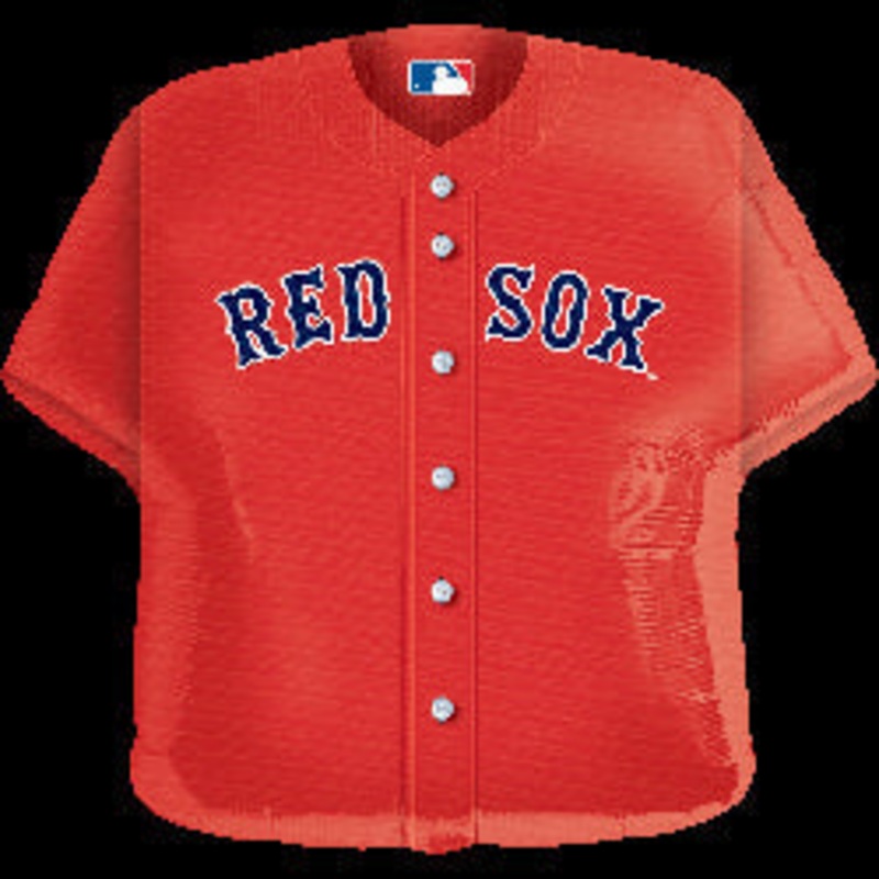 24" MLB Baseball Boston Red Sox Jersey Balloon