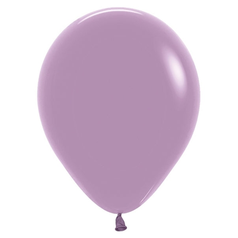 5" Sempertex Latex Balloons (100 Per Bag) Pastel Dusk Lavender