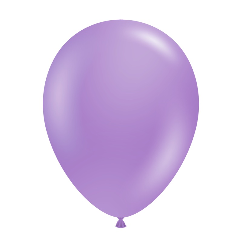 5" Tuftex Latex Balloons (50 Per Bag) Pearl Metallic Lilac