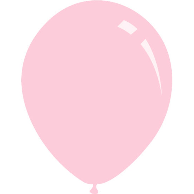 12" Deco Taffy Pink Decomex Latex Balloons (100 Per Bag)