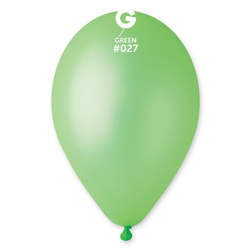 12" Gemar Latex Balloons (Bag of 50) Neon Balloons Neon Green